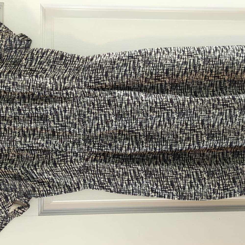 Banana Republic silk printed dress 6P